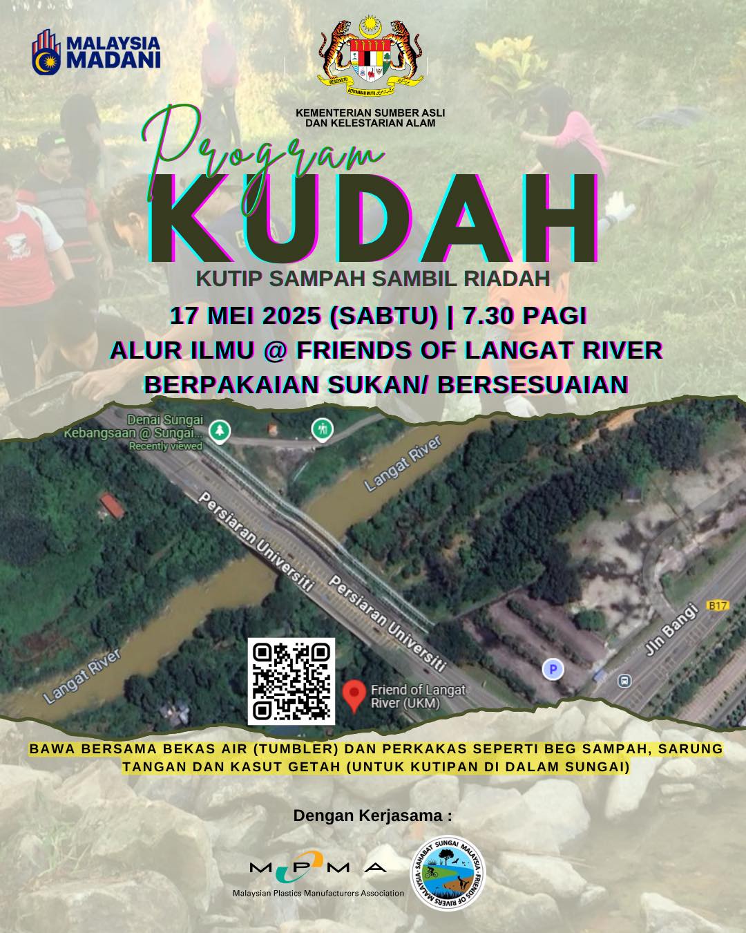 PROGRAME KUDAH | KUTIP SAMPAH SAMBIL RIADAH