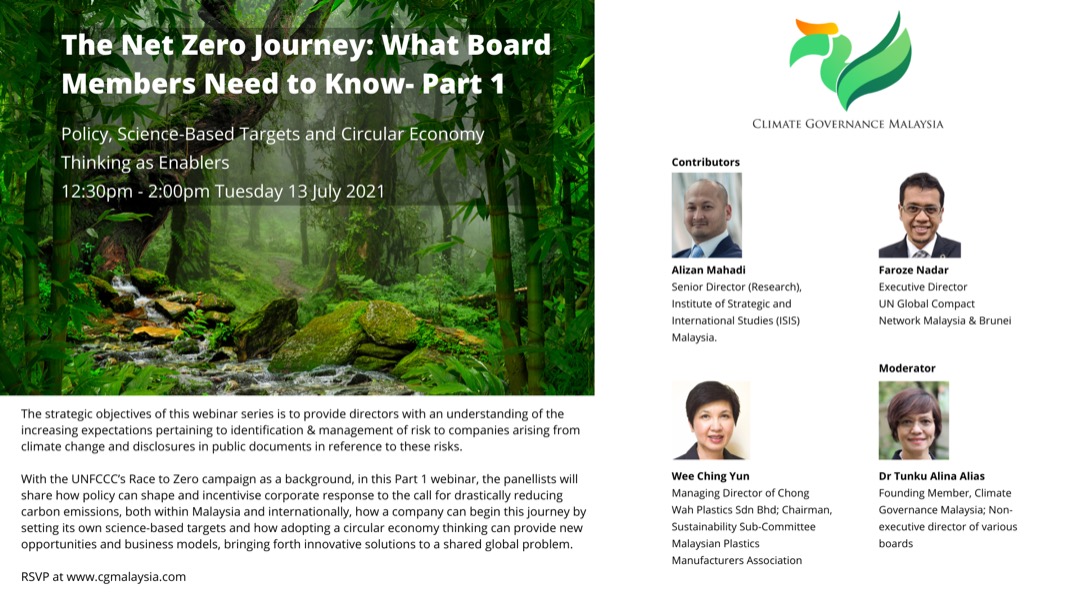 The Net Zero Journey: What Board Members Need to Know – Part 1
