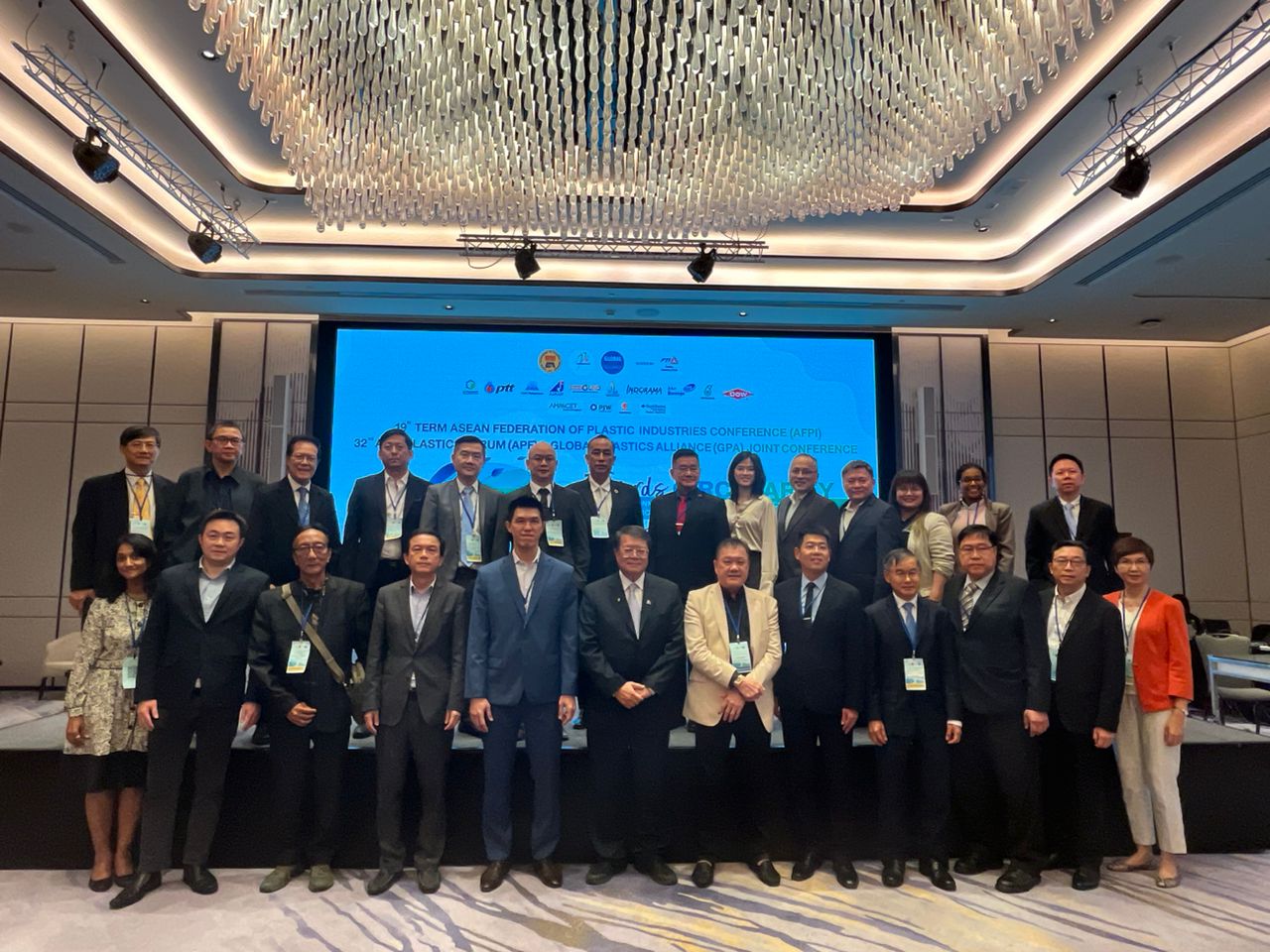 19th Term ASEAN Federation of Plastic Industries, 32nd Asia Plastics Forum, Global Plastics Alliance Joint Conference from 13 - 15 December 2022 in Carlton Hotel, Bangkok, Thailand